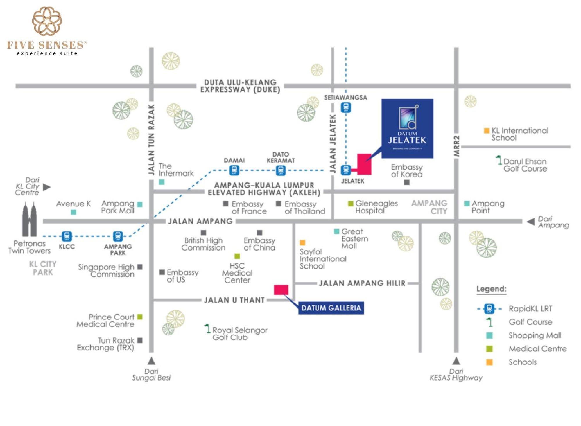 Datum Jelatek Residence, Klcc Kuala Lumpur Dış mekan fotoğraf